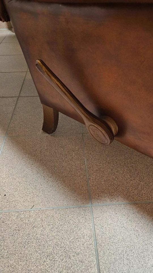Ledersessel Sessel ausklappbar Leder braun in Köln