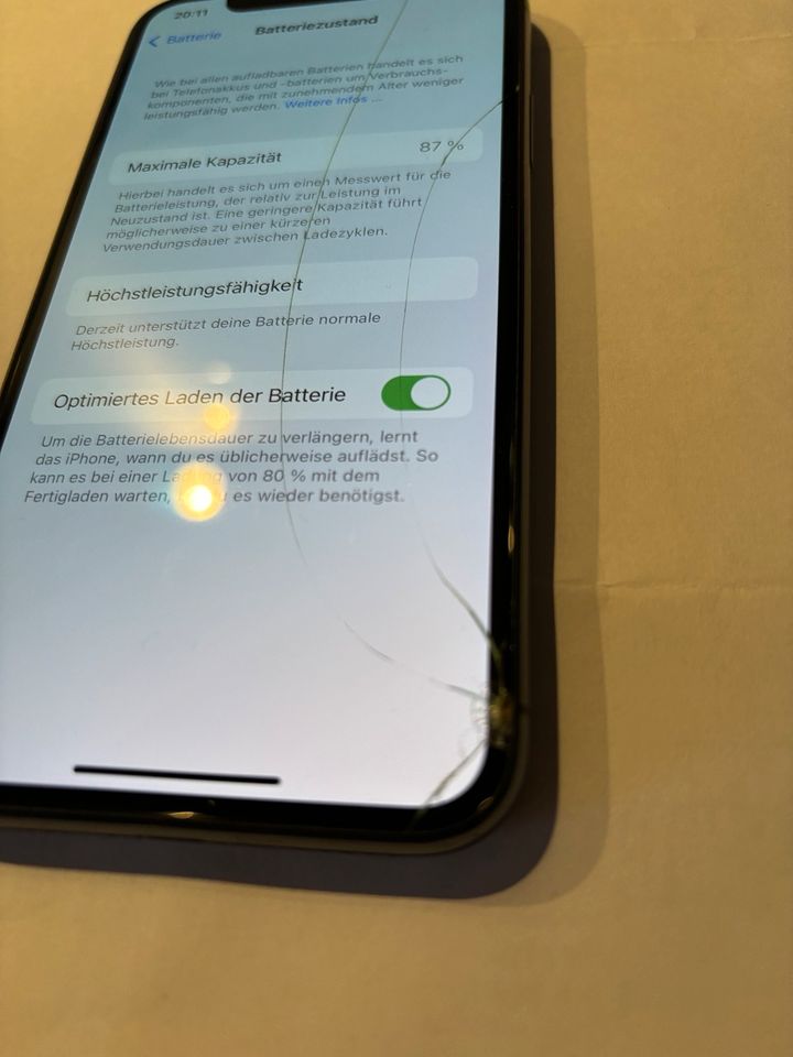 iPhone XS |64 GB | Space Grey | Displayschaden in Oberhausen