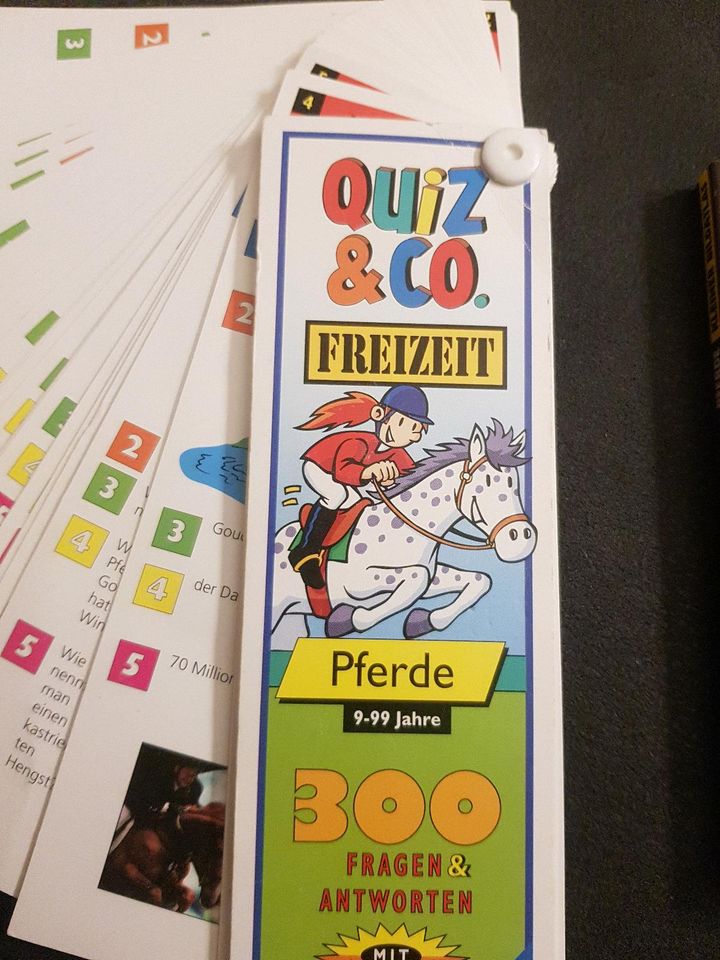 Quiz & Co. Freizeit Pferde 9 - 99 Jahre 300 Fragen & Antworten in Amtzell