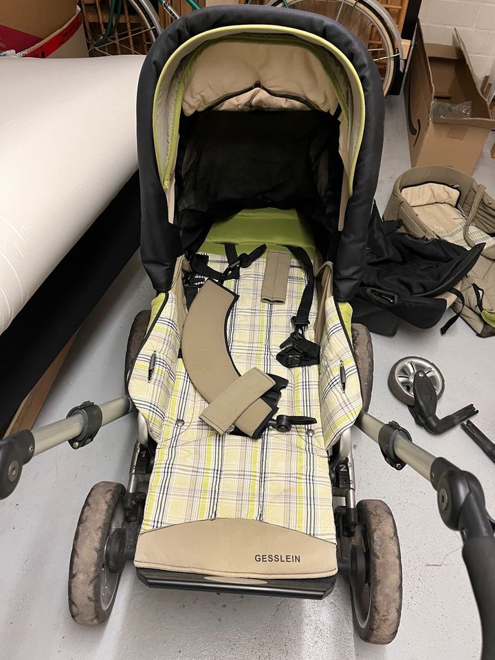 GESSLEIN Kinderwagen + passende Babyschale in Ilsenburg (Harz)