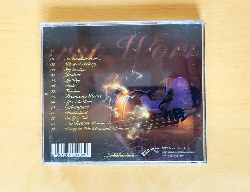 CD FELONY - FIRST WORKS ( + 2 BONUS TRACKS EDITION MELODIC ROCK ) in Korntal-Münchingen