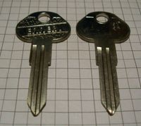 2 x Schlüsselrohling Errebi DT8R für Trucks Isuzu, Gmc, Chevrolet Nürnberg (Mittelfr) - Aussenstadt-Sued Vorschau