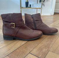 Stiefeletten Chelsea Boots braun Gr. 41 aus Leder München - Au-Haidhausen Vorschau