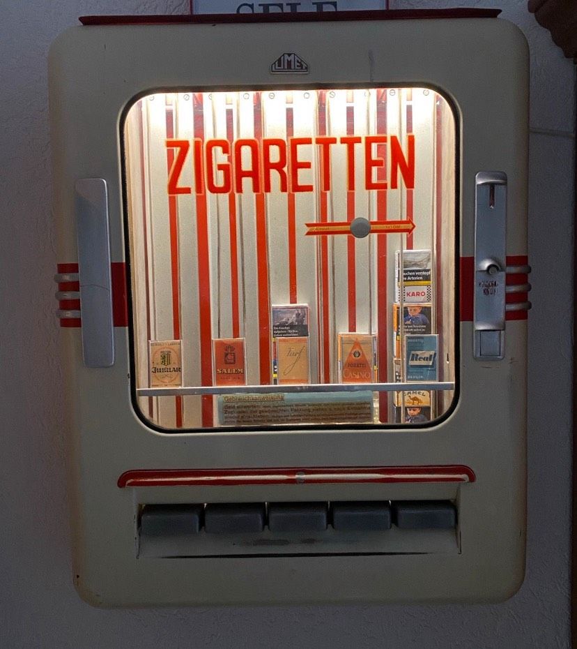 Lumet Zigarettenautomat DDR Sammler Rarität Funktionsfähig 1957 in Werder (Havel)