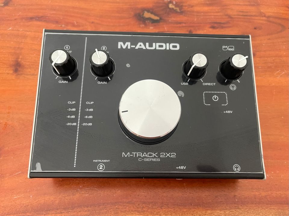 M-Audio M-Track 2x2 C-Series Audio Interface in Essen - Essen-Frintrop |  Weitere Audio & Hifi Komponenten gebraucht kaufen | eBay Kleinanzeigen ist  jetzt Kleinanzeigen