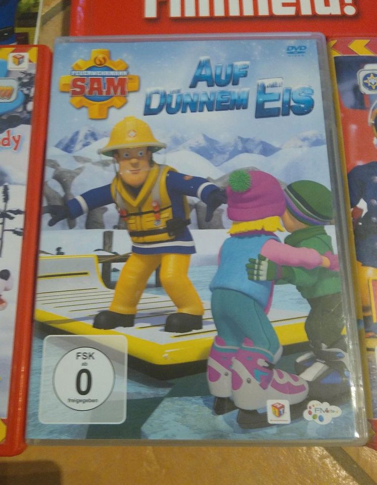 Feuerwehrmann Sam Spiel DVD Buch in Otterndorf