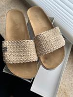 Pantolette beige Esprit Gr 39 Hessen - Vellmar Vorschau
