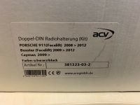 Doppel-DIN Radiohalterung von ACV Porsche 911 / Cayman / Boxster Sachsen - Oelsnitz/Erzgeb. Vorschau