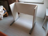 Schreibtischgestell wie NEU Schreibtisch Unterteil Holz weiss Nordrhein-Westfalen - Marienmünster Vorschau