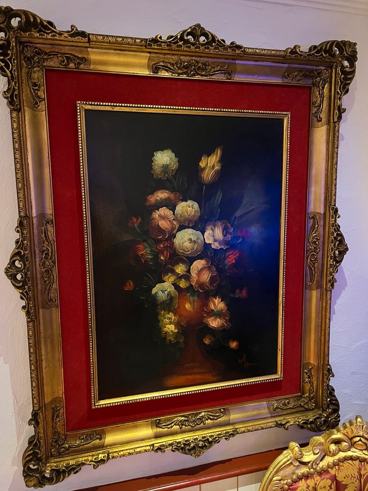 ‼️Top Zustand XXL Prunkvolles Barock Öl Gemälde Stillleben‼️ in Kaiserslautern
