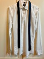 Hemd von OLYMP mit Krawatte, weiß, super slim, Kragen 37 Nordrhein-Westfalen - Hürth Vorschau