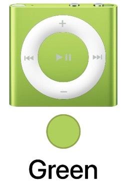 Apple iPod Shuffle 4. Generation 2GB - HELLGRÜN - Sealed NEW in Mettenheim