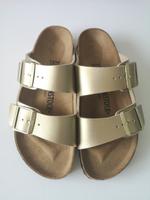 Birkenstock sandale  Gr.37 gold Hannover - Döhren-Wülfel Vorschau