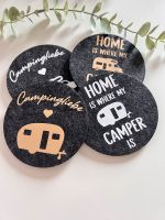 Geschenk Camper Campingzubehör Untersetzer Filz Niedersachsen - Haverlah Vorschau