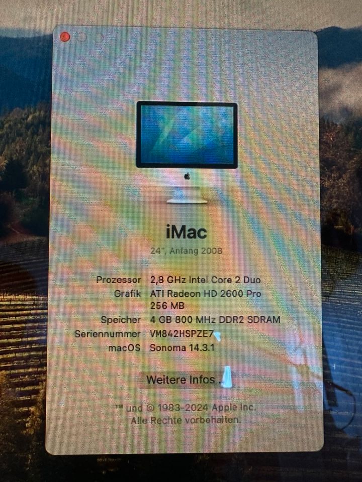 Apple iMac "Core 2 Extreme" 2.8 24" in Dormagen