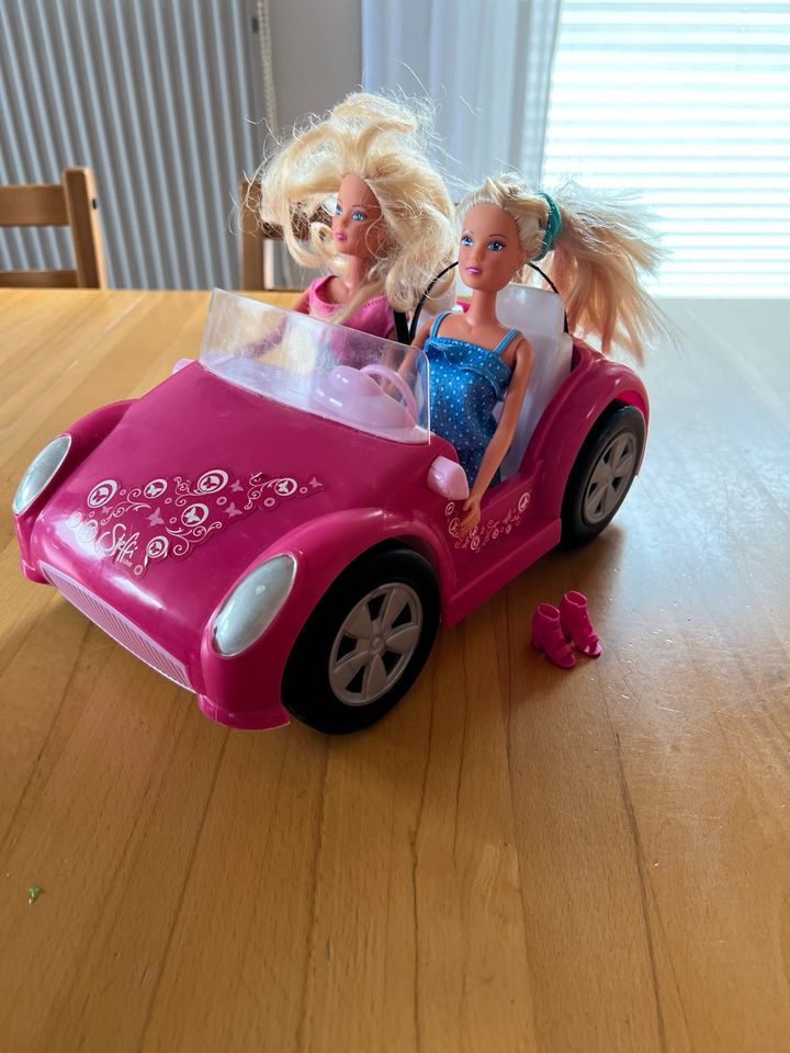 ❤️ Barbie „Steffi“ mit Auto in Schmidgaden