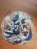 Metallschild Motorrad Fahrer Nordrhein-Westfalen - Haan Vorschau