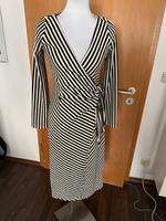H&M Kleid Wickelkleid S neu schwarz weiß Bayern - Parkstetten Vorschau