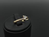 !!! Diamant Ring 585 14 Karat Gold Brillant mit Gutachten LXY027 Düsseldorf - Eller Vorschau