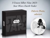 3 Unzen Silber Niue 2023 Star Wars Darth Vader Niedersachsen - Wittingen Vorschau