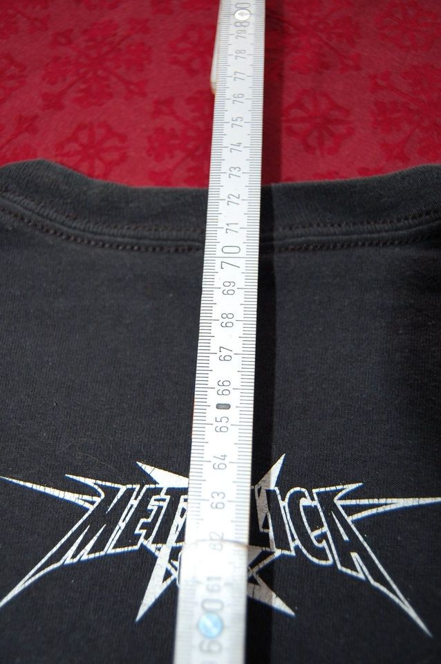METALLICA Tour Shirt XL Metal Iron Maiden Slayer Megadeth Anthrax in Nordhorn