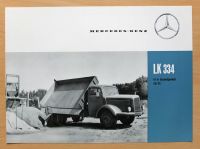 Autoprospekt LKW: Mercedes LK334, 1960 Bayern - Oberammergau Vorschau