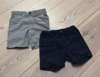 2x kH&M kurze Hose Shorts 98 blau gestreift marine Brandenburg - Wittstock/Dosse Vorschau