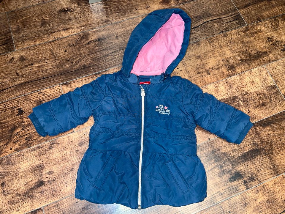 S. Oliver Wintermantel Winterjacke Jacke Baby Gr. 68 Babyjacke in Schwalbach