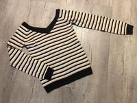 Pullover S 36 Gestreift beige braun Bayern - Oberviechtach Vorschau