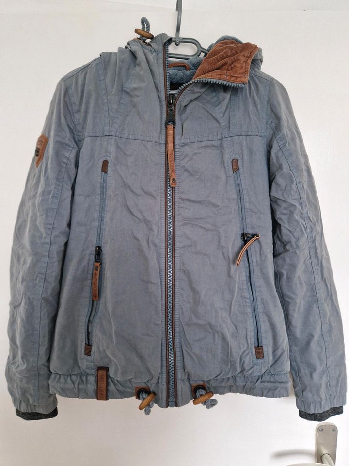 Naketano Jacke Winterjacke S graublau in Buchholz