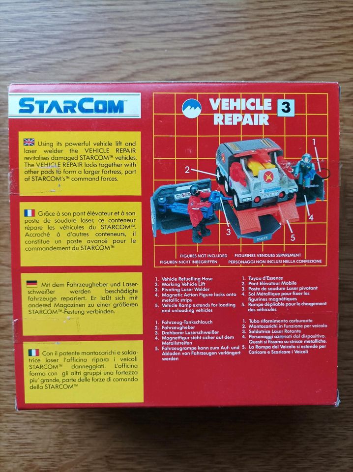 Neu & OVP Coleco Starcom Mobile Action Pod Vehicle Repair 1313 in Laudenbach