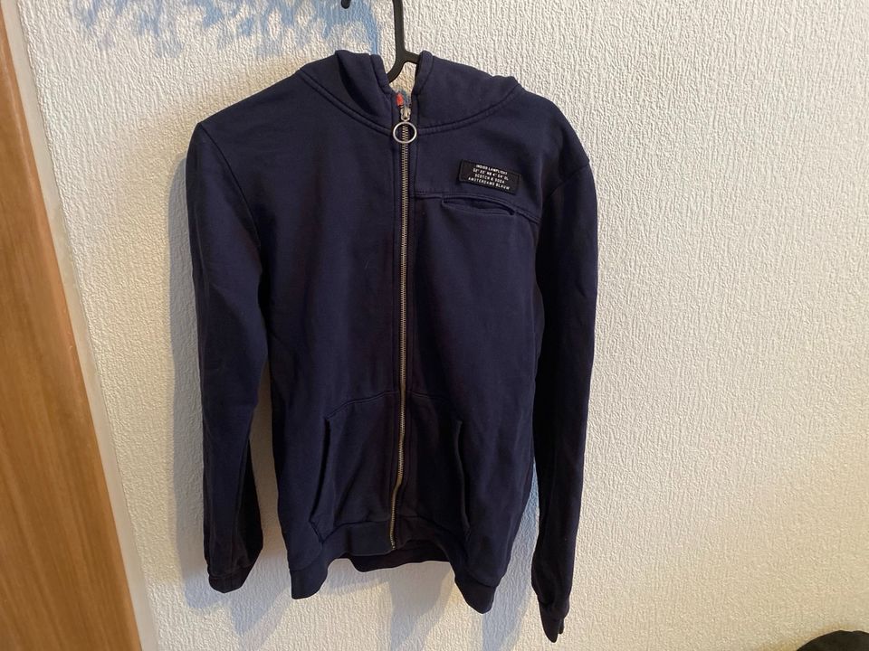 Pullover Sweatshirt Jacke S dunkel blau in Freiburg im Breisgau