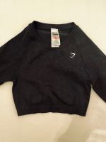 Gymshark semless longsleeve crop top, schwarz, Gr S Rheinland-Pfalz - Unnau Vorschau