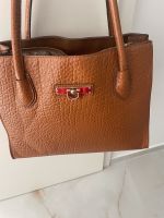 DKNY Handtasche Tasche  Echt Leder cognac braun Nordrhein-Westfalen - Schalksmühle Vorschau