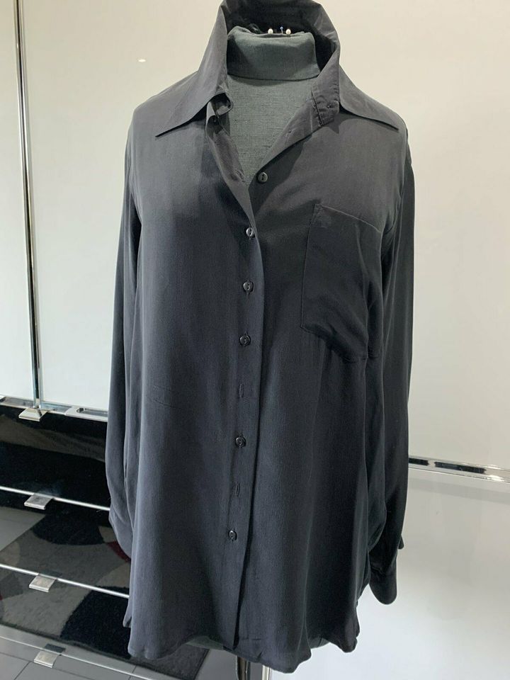 Vero Moda Bluse schwarz 100% Seide Gr 38 in Fröndenberg (Ruhr)