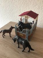 Schleich Stall Pferdebox + 3 Pferden ~ Top Sachsen-Anhalt - Eisleben Vorschau