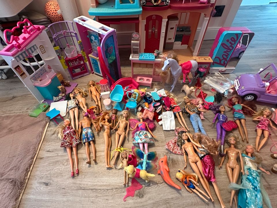 Barbie set, traumvilla, Haus in Todesfelde