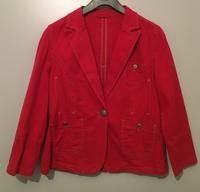 Jeans  Jacke  *Jeans Blazer * Baumwolle * rot * NEU + ungetragen Bayern - Bayreuth Vorschau