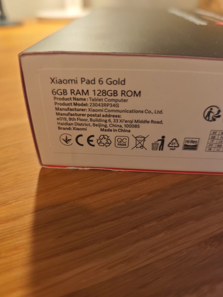 Xiaomi Pad 6 Gold in Köln
