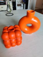 Neu Vase Blume 2000 Kerzenständer orange Frühling Schleswig-Holstein - Kiel Vorschau