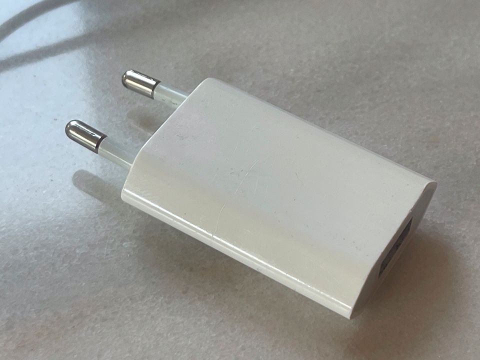 Original Apple Ladegerät mit Ladekabel Kabel USB Power Adapter in Birkenfeld