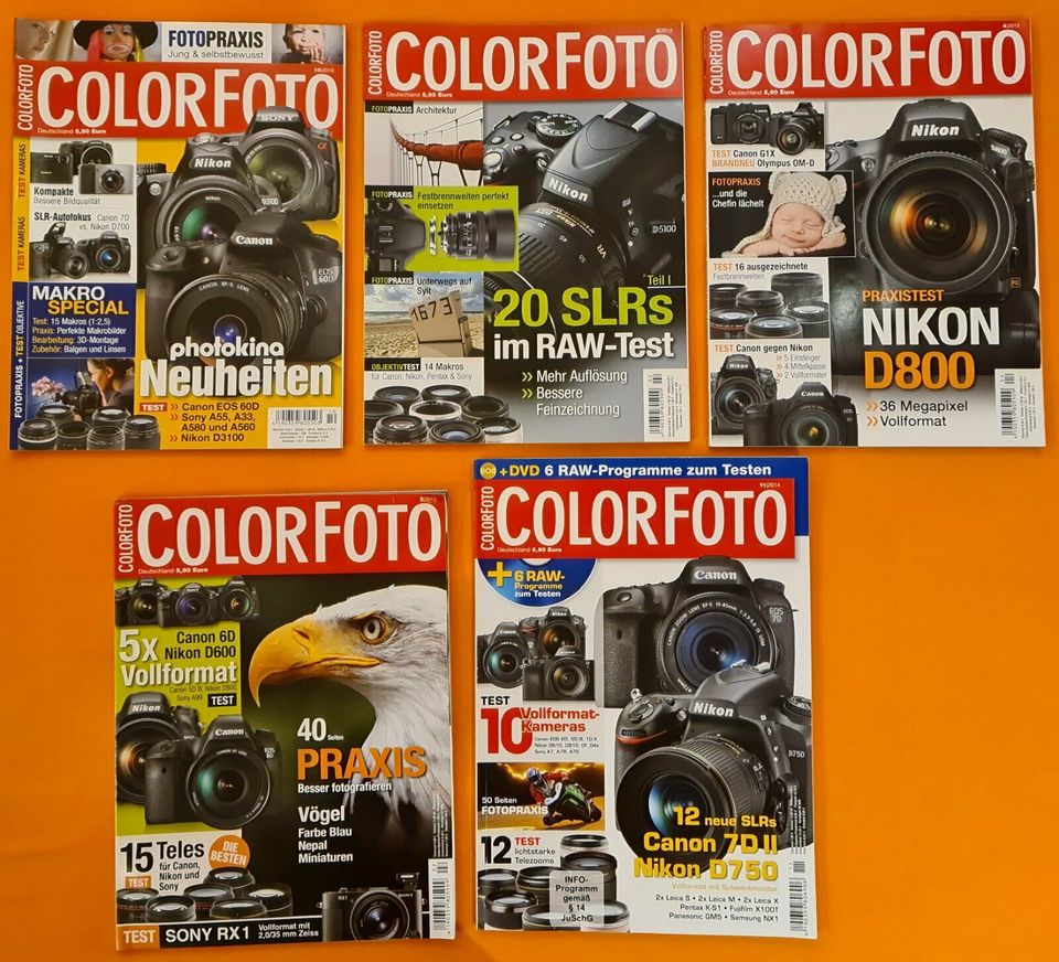 ct Digitale Fotografie, fotoforum, Magazin, Colorfoto je ab 2,- € in Markdorf