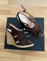 ORIGINAL  Prada Braune Wedges , Größe 38 1/2 Hessen - Mörfelden-Walldorf Vorschau