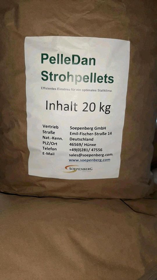 Strohpellets Strohgranulat in Geldern