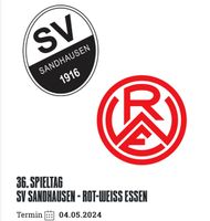 Stehplatz Karte RWE vs. SV Sandhausen Essen-West - Frohnhausen Vorschau