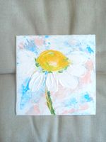 Blume Wandbild, Gemälde, Kunst, Acrylmalerei, Bild, Deko Baden-Württemberg - Weinsberg Vorschau