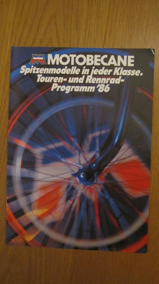 Motobecane Rennrad, Tourenrad 1986 in Mainz
