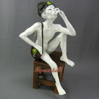 Alien Außerirdischer Sitzend Canabis Deko Dekoration Statue Figur Nordrhein-Westfalen - Enger Vorschau