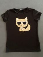 T-Shirt Karl Lagerfeld schwarz/gold, 126 cm Bayern - Markt Bibart Vorschau