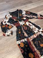 Zara Maxikleid / Sommerkleid schwarz/weiß/bunt mit Blumen S/36 Hessen - Heuchelheim Vorschau